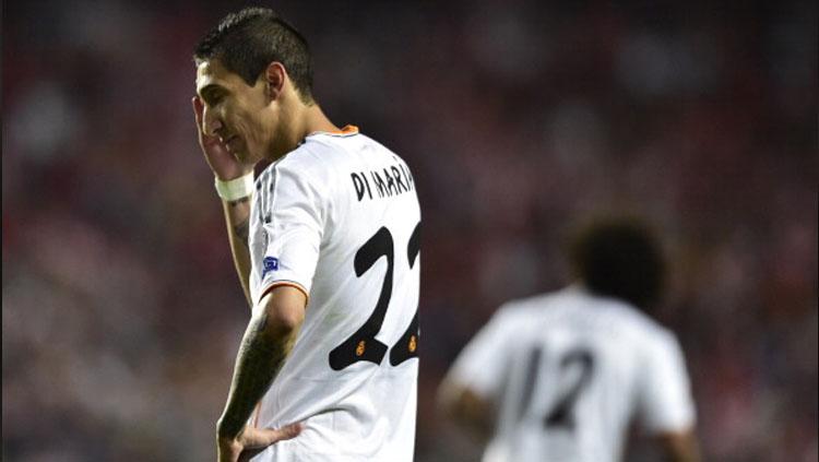 Angel Di Maria ketika masih memperkuat Real Madrid. Copyright: Getty Images