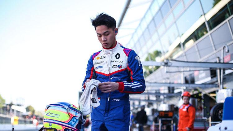Pembalap muda Indonesia, Presley Martono mengungkapkan bahwa dirinya merasa lebih pantas disponsori oleh pemerintah untuk balapan di kejuaraan Formula 1 (F1). - INDOSPORT