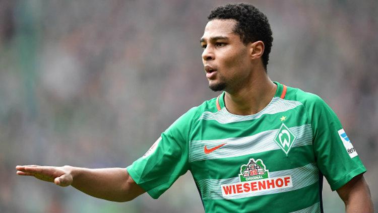 Serge Gnabry saat masih berseragam Werder Bremen. Copyright: Stuart Franklin/Bongarts/Getty Images