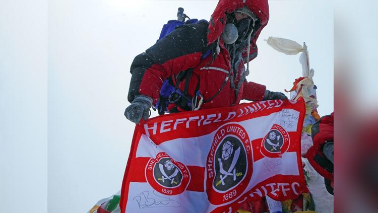 Ian Toothill panjat Gunung Everest. Copyright: twitter/@IanToothill