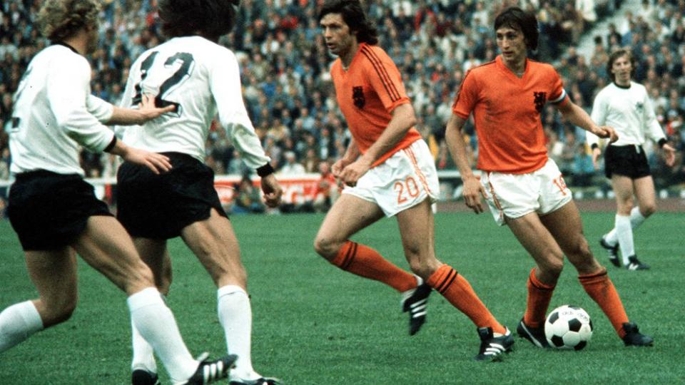 Jerman vs Belanda di Final Piala Dunia 1974. - INDOSPORT