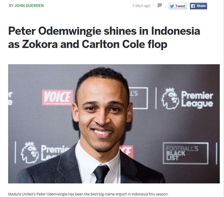 Peter Odemwingie Copyright: ESPN