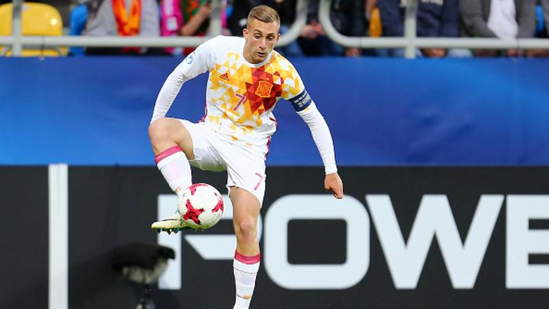 Gerard Deulofeu ketika membela Timnas Spanyol. Copyright: INDOSPORT