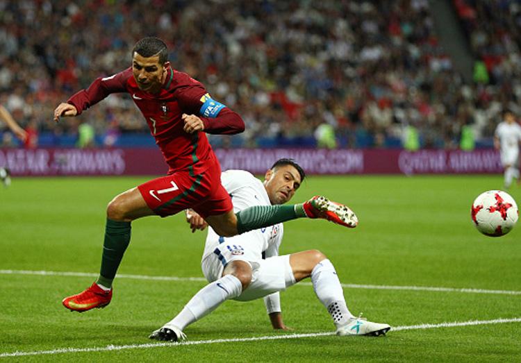 Portugal vs Chile. - INDOSPORT