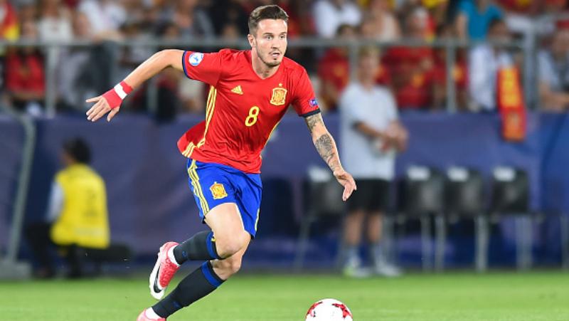 Saul Niguez ketika membela Timnas Spanyol U-21. Copyright: INDOSPORT