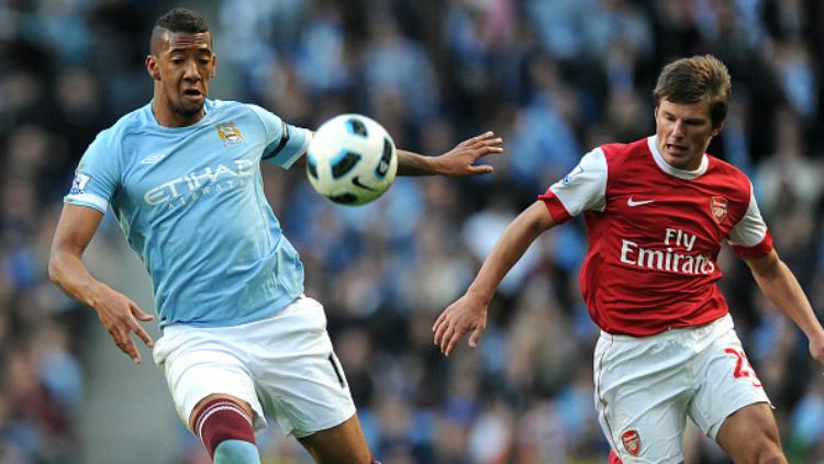 Jerome Boateng saat masih membela Manchester City. Copyright: Indosport