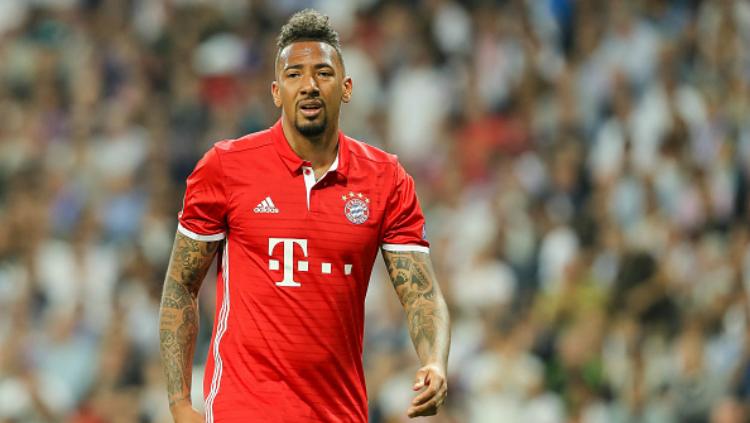 Bek Bayern Munchen, Jerome Boateng. Copyright: Indosport