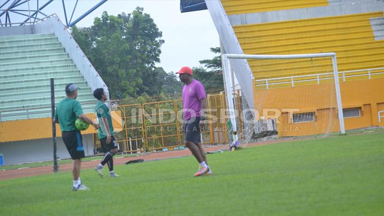 Sriwijaya FC gelar latihan. Copyright: Effendi/INDOSPORT