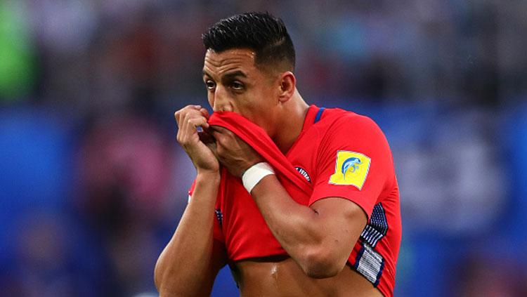 Penyerang Timnas Chile, Alexis Sanchez. Copyright: INDOSPORT