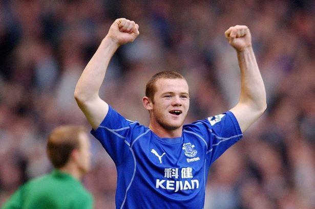 Wayne Rooney saat masih membela Everton. Copyright: LiverpoolEcho