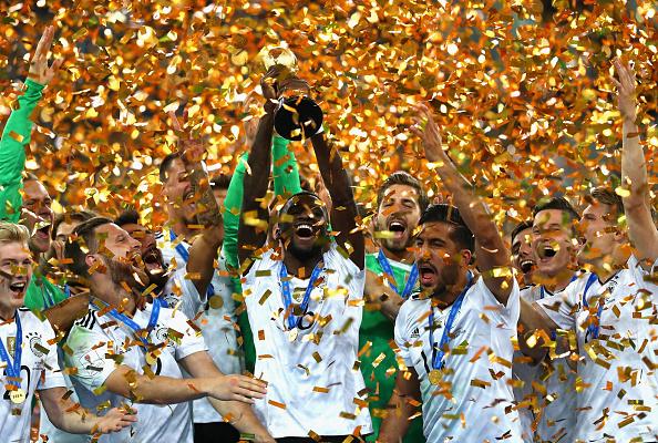 Antonio Rudiger turut mengantarkan Jerman menjadi juara Piala Konfeferasi 2017. Copyright: INDOSPORT