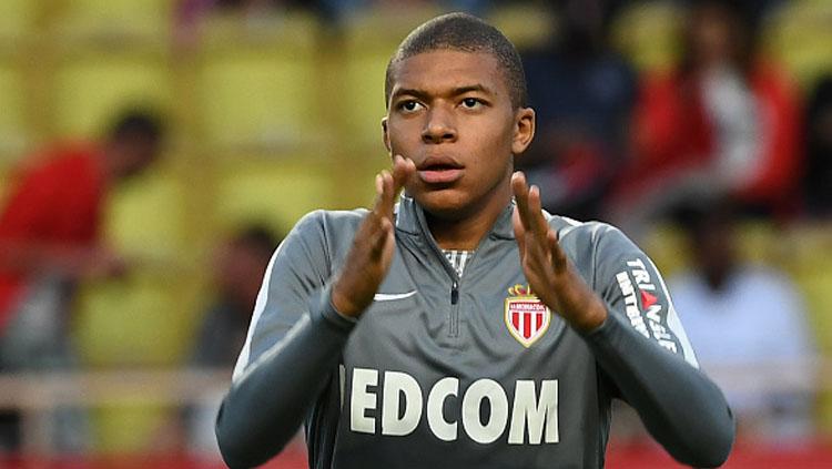 Striker AS Monaco, Kylian Mbappe. Copyright: INDOSPORT