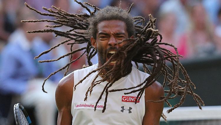 Petenis asal Jerman, Dustin Brown. Copyright: Daily Mail