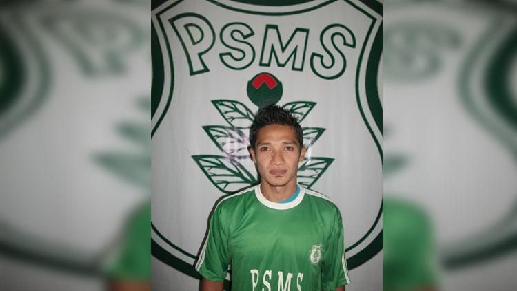 Nanda Zulmi pemain PSMS Medan. Copyright: .jurnalasia.com