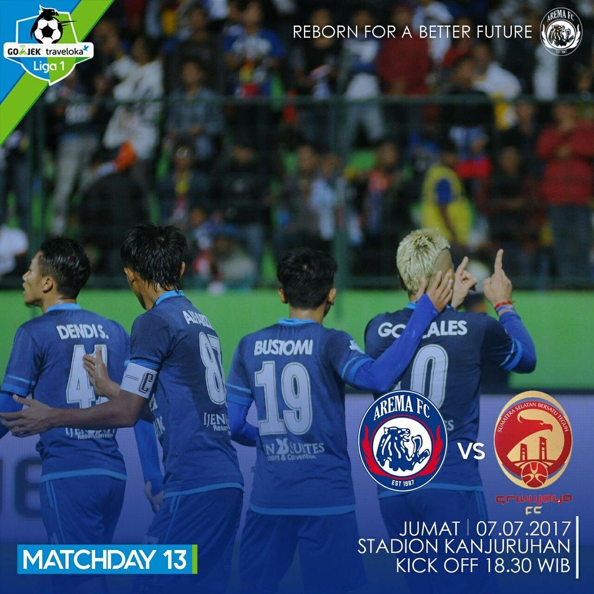 Laga pekan ke-13, Arema FC vs Sriwijaya FC. Copyright: @AremafcOfficial