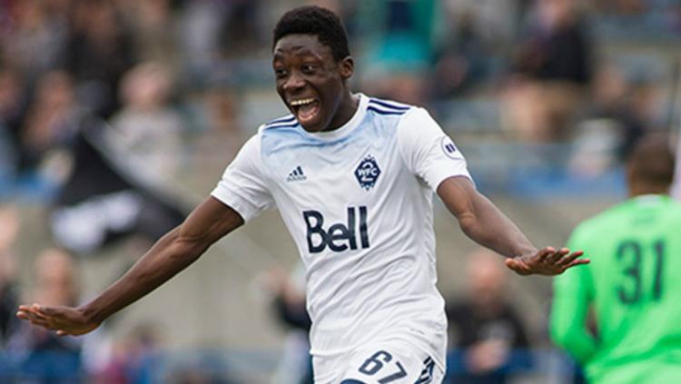 Alphonso Davies, pemain anyar Bayern Munchen.