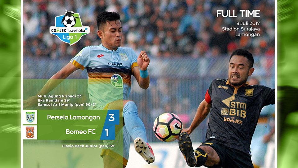 Persela Lamongan vs Borneo FC Copyright: Twitter@Liga1Match