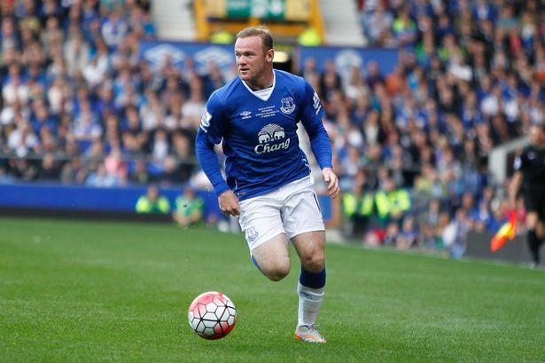 Wayne Rooney saat mengenakan seragam Everton dalam laga amal di bulan Januari 2017 lalu. Copyright: Mirror