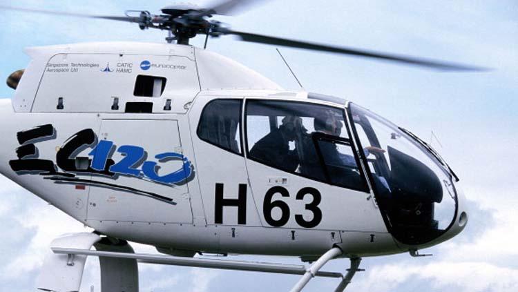 EC120 Eurocopter. Copyright: INDOSPORT