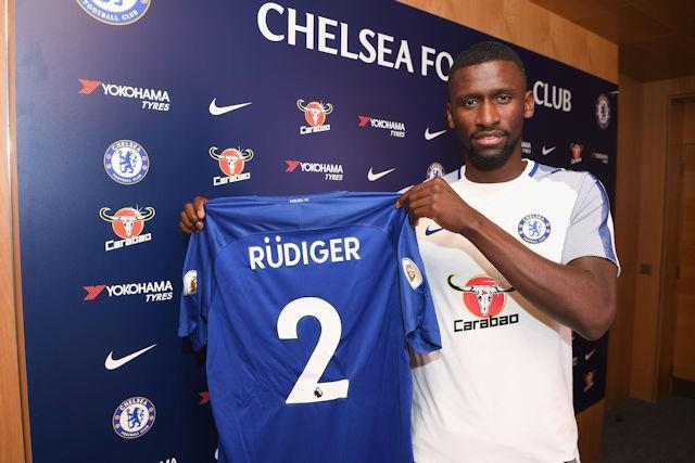 Antonio Rudiger diikat kontrak selama 5 tahun.q Copyright: Twitter Chelsea.