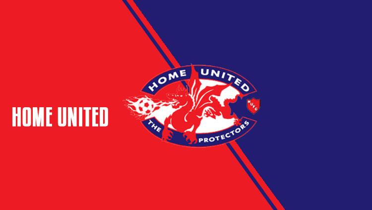 Logo Home United. Copyright: Grafis: Eli Suhaeli/INDOSPORT