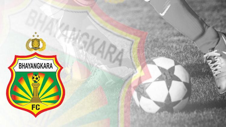 Logo Bhayangkara FC. Copyright: Grafis: Eli Suhaeli/INDOSPORT