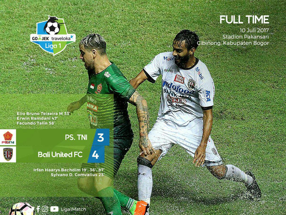 PS TNI vs Bali United Copyright: Twitter/@Liga1Match