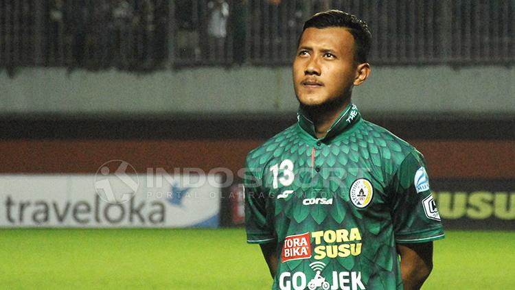 Pemain PSSM Sleman, Jodi Kustiawan. Copyright: Prima Pribadi/INDOSPORT