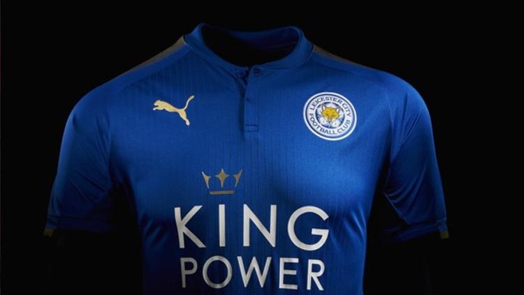 Jersey anyar Leicester City. Copyright: Official Website Leicester City