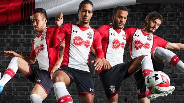 Jersey anyar Southampton. Copyright: Official Website