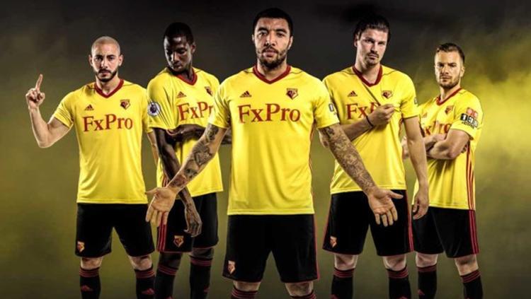 Jersey anyar Watford. Copyright: Official Website