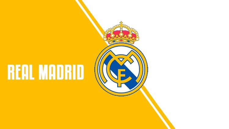 Logo Real Madrid. Copyright: Grafis: Eli Suhaeli/INDOSPORT