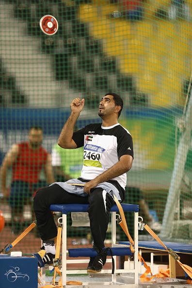 Abdullah Hayayei, atlet paralimpiade asal Uni Emirat Arab. Copyright: INDOSPORT