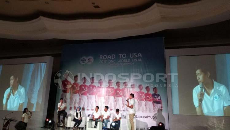Konferensi pers AQUADNC 2017. Copyright: Muhammad Adiyaksa/INDOSPORT