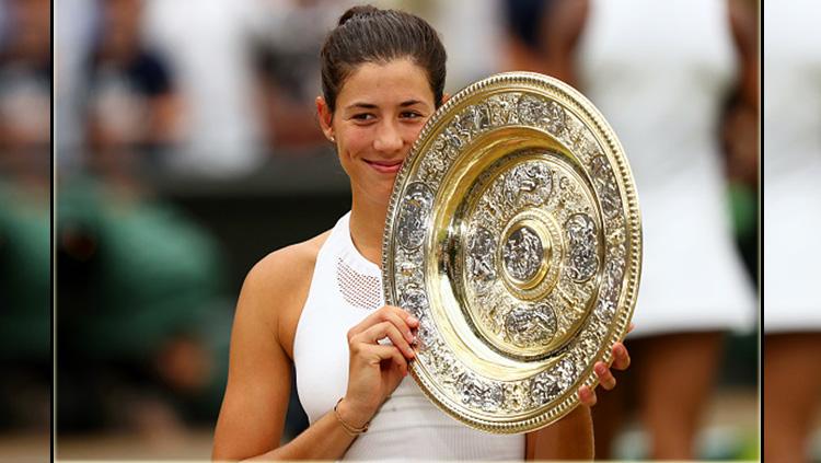 Garbine Muguruza, juara Wimbledon 2017 Women Single's - INDOSPORT
