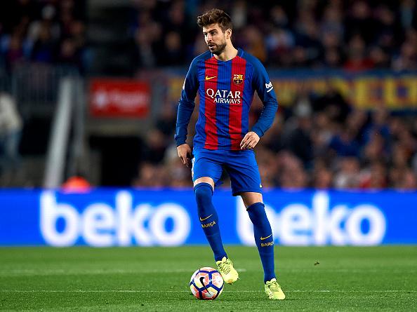 Gerard Pique, bek tengah Barcelona. Copyright: INDOSPORT