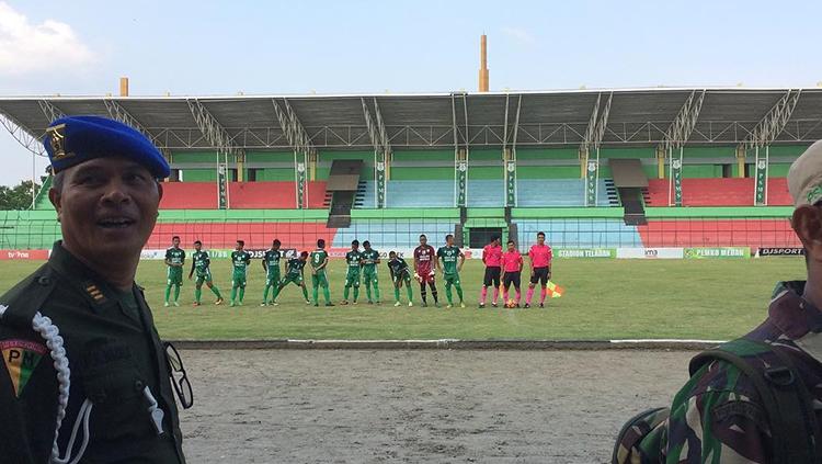 PSMS Medan menunggu skuat Persih Tembilahan. Copyright: Instagram/PSMS Medan