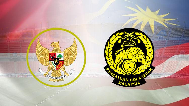 Indonesia vs Malaysia. - INDOSPORT