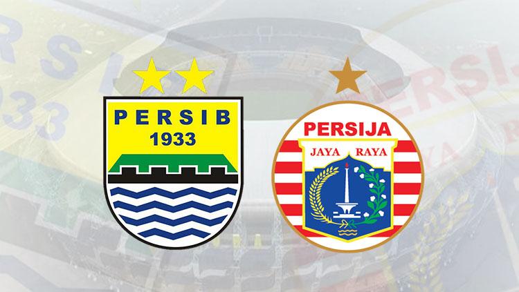 Persib Bandung vs Persija Jakarta. - INDOSPORT
