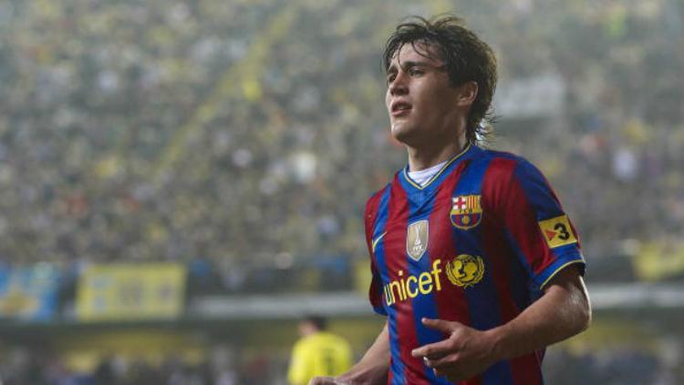 Bojan Krkic, saudara sekaligus 'titisan' gagal Lionel Messi di klub LaLiga Spanyol, Barcelona.