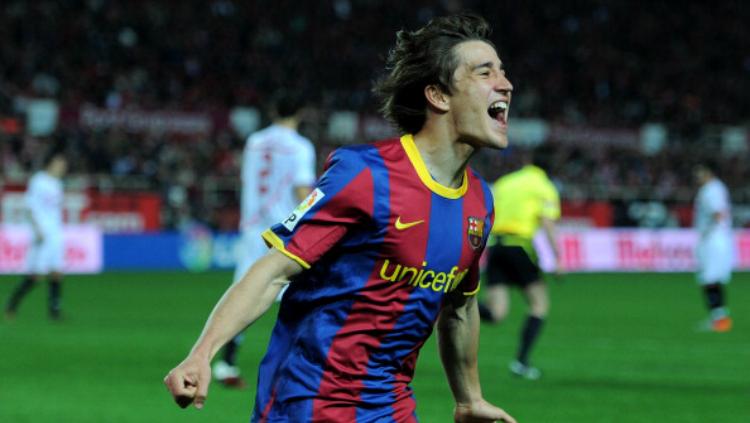 Bojan Krkic saat masih membela Barcelona. Copyright: Indosport