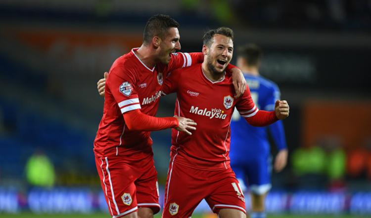 Federico Macheda saat dipinjamkan ke Cardiff. Copyright: Indosport