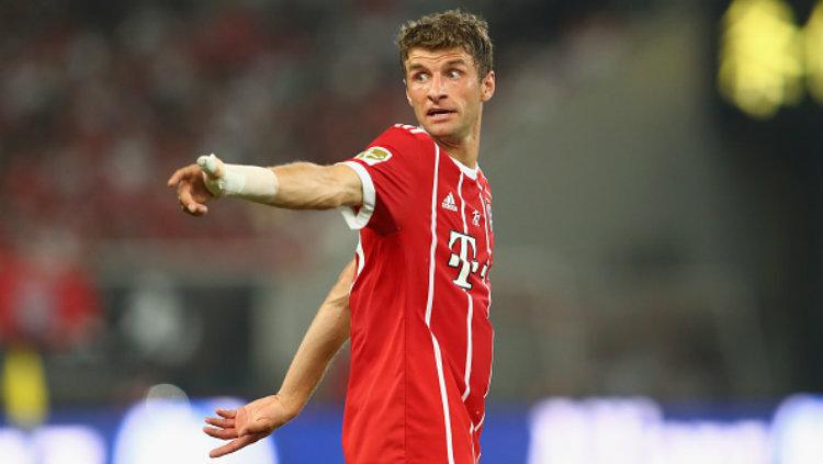Thomas Muller catat rekor penting usai pertandingan Piala Super Eropa antara Bayern Munchen vs Sevilla, Jumat (25/09/20) dini hari WIB.