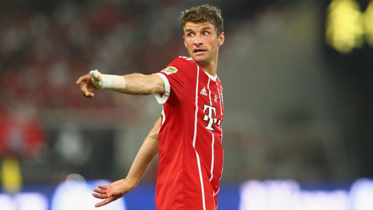 Striker Bayern Munchen, Thomas Muller. Copyright: Alexander Hassenstein/Bongarts/Getty Images