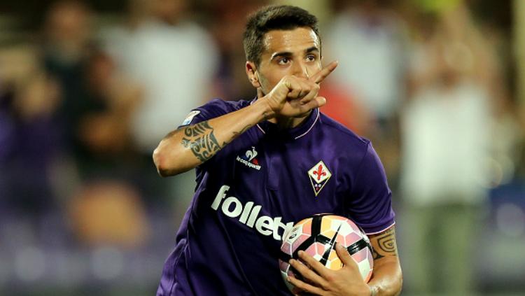 Gelandang tengah Fiorentina, Matias Vecino. Copyright: Indosport