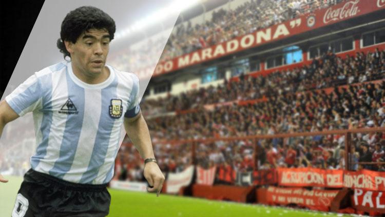 Diego Armando Maradona. Copyright: Grafis: Eli Suhaeli/INDOSPORT