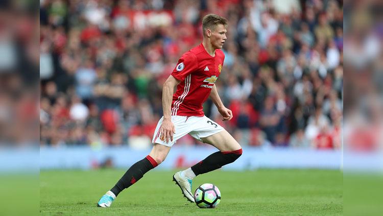 Gelandang muda Manchester United, Scott McTominay. Copyright: Indosport.com