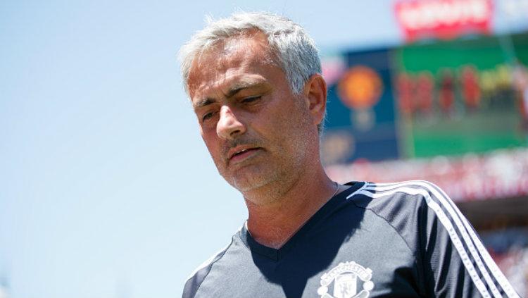 Pelatih Manchester United, Jose Mourinho. Copyright: Robbie Jay Barratt - AMA/Getty Images