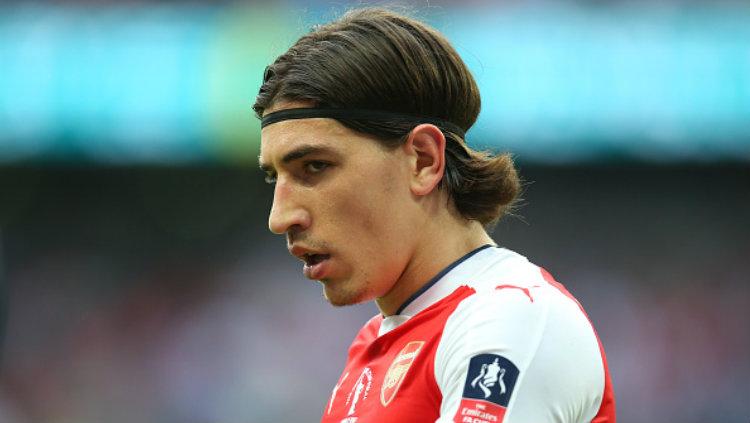 Bek sayap Arsenal, Hector Bellerin. - INDOSPORT