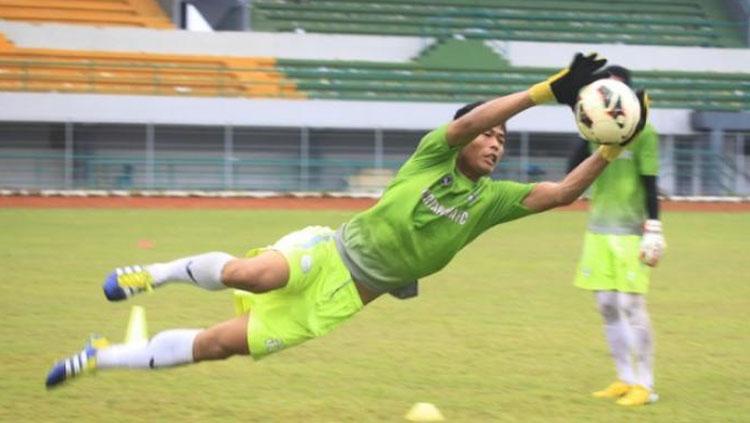 Kiper Martapura FC, Ali Budi Raharjo. Copyright: banjarmasinpost.co.id/frans